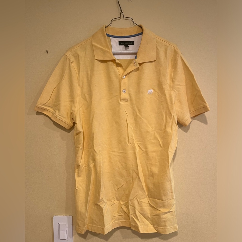 Yellow “Banana Republic” Polo